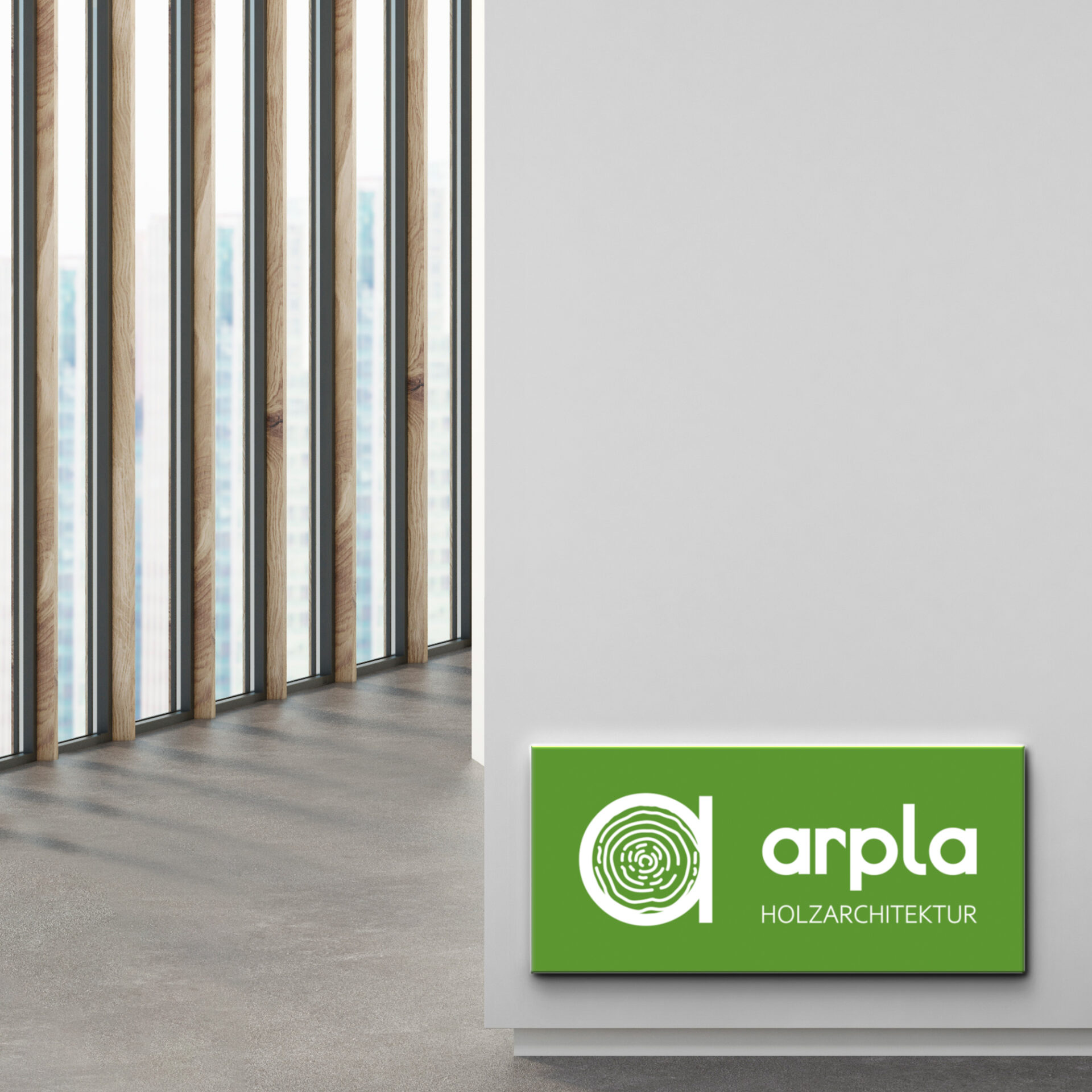 neues Design des Logos von arpla GmbH